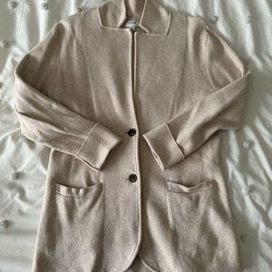 J Crew Factory sweater blazer, size M